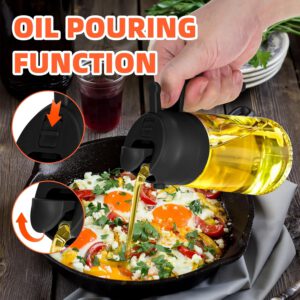 2 in 1 Oil Dispenser Bottle for Kitchen