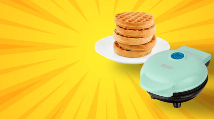 Mini Waffle Maker Banner