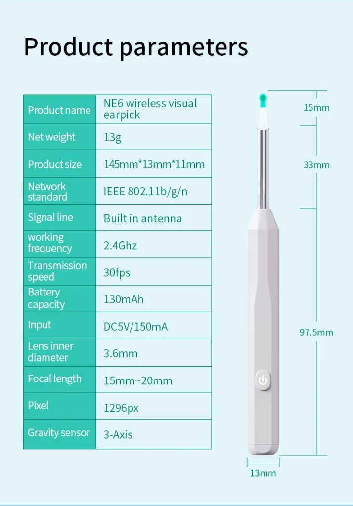 Ear Wax Removal - WiFi Otoscope